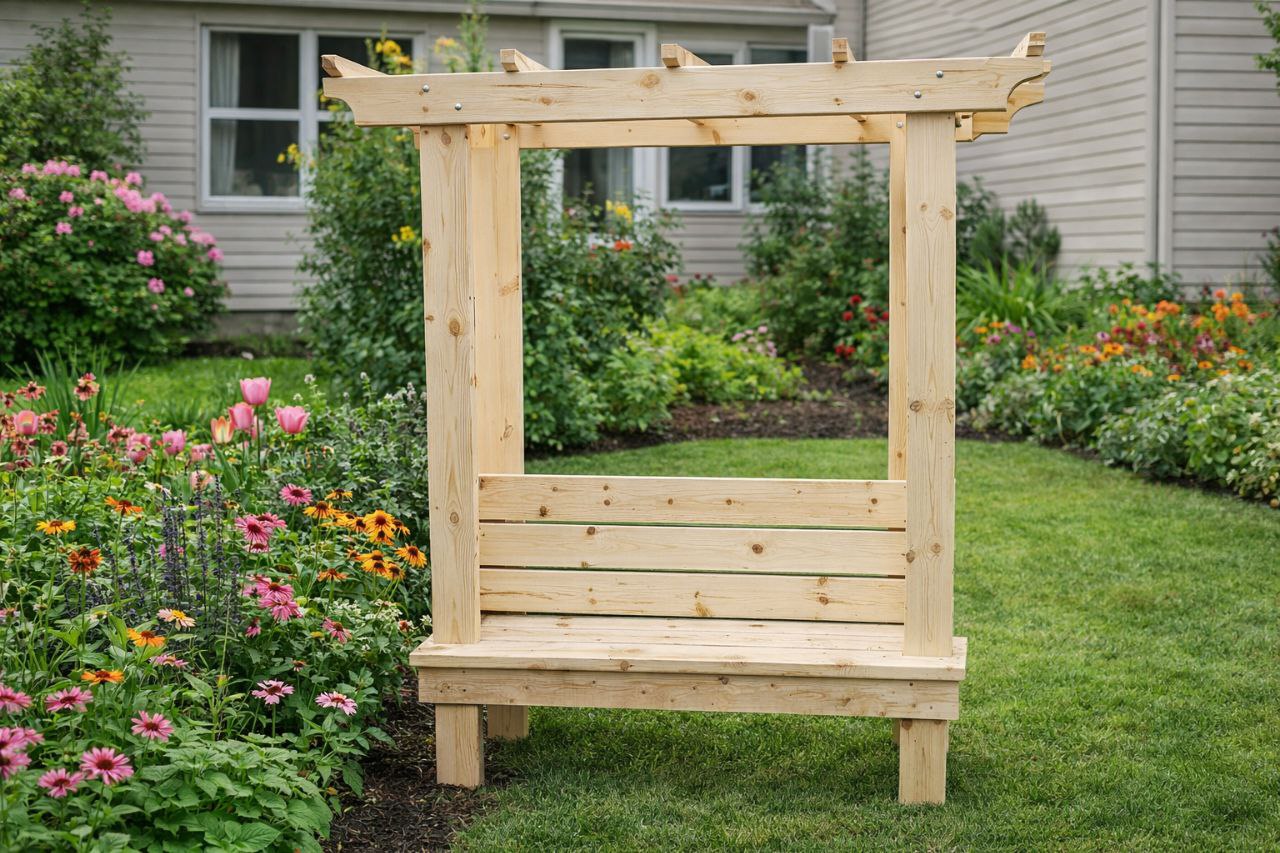 Garden Arbor Bench